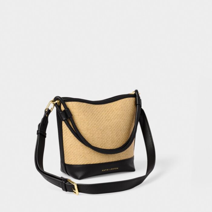 Katie Loxton Riviera Raffia Bucket Bag